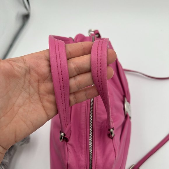 RARE Salvatore Ferragamo 2WAY shoulder bag with Vara Bracket Pink - Picture 6 of 15